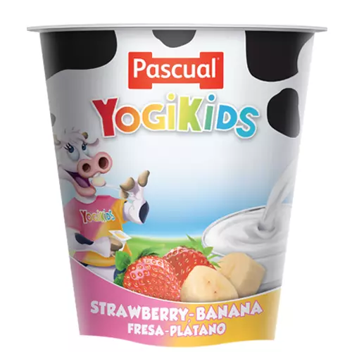 PASCUAL YOG KIDS STRAWBERRY BANANA 125G