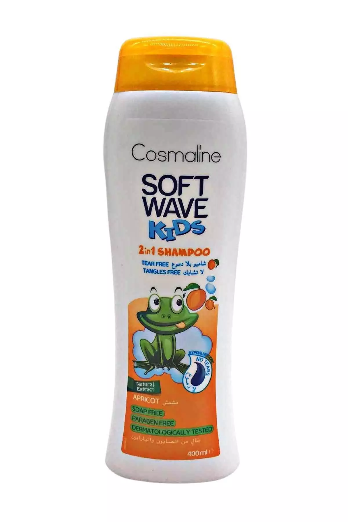 COSMALINE SOFT WAVE KIDS APRICOT 400 ML