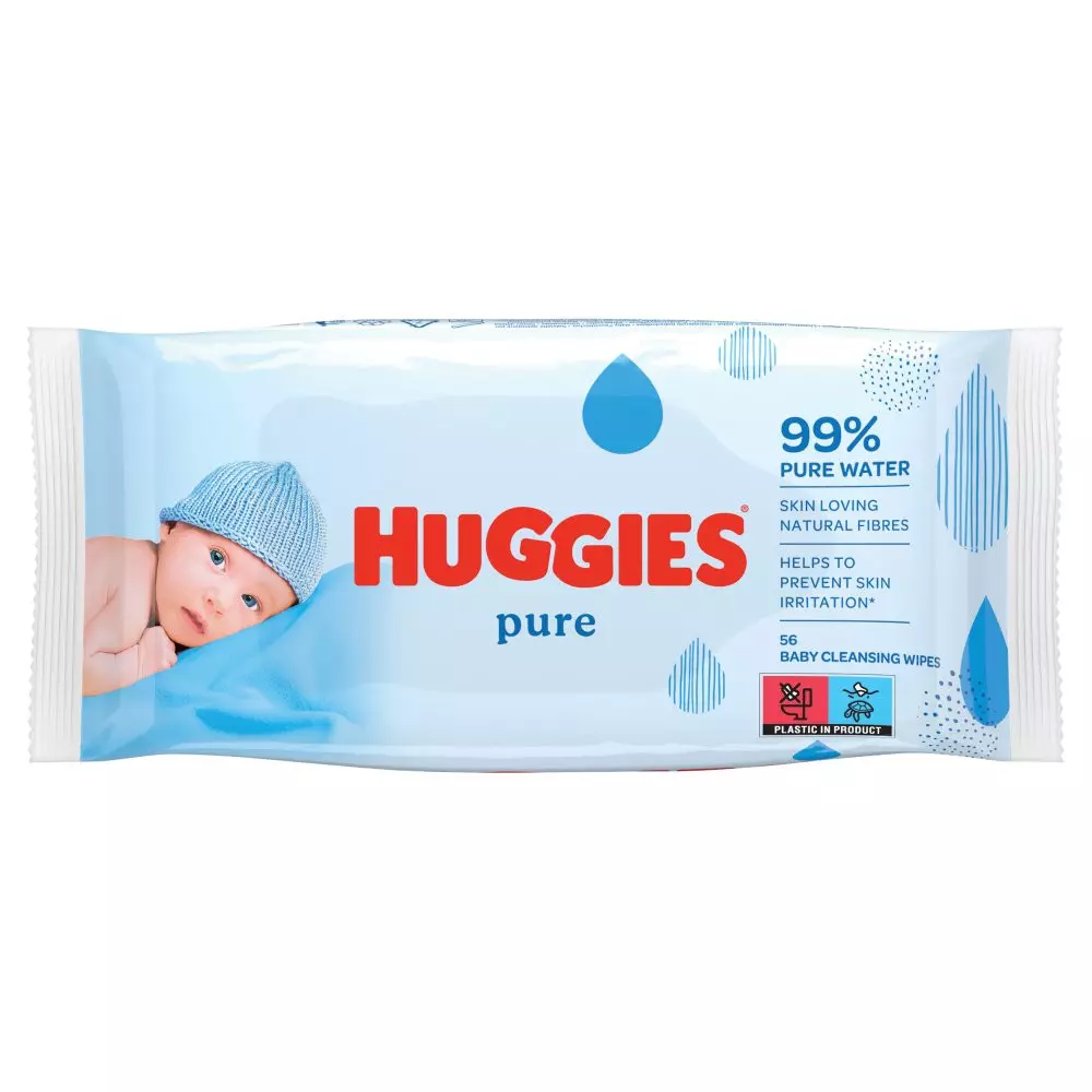 HUGGIES PURE WIPES *56