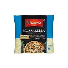 MAESTRELLA SHREDDED MOZZARELLA 2.5 KG
