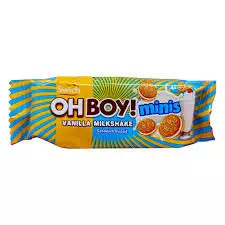 OH BOY MINI BISCUIT VANILLA 16G 