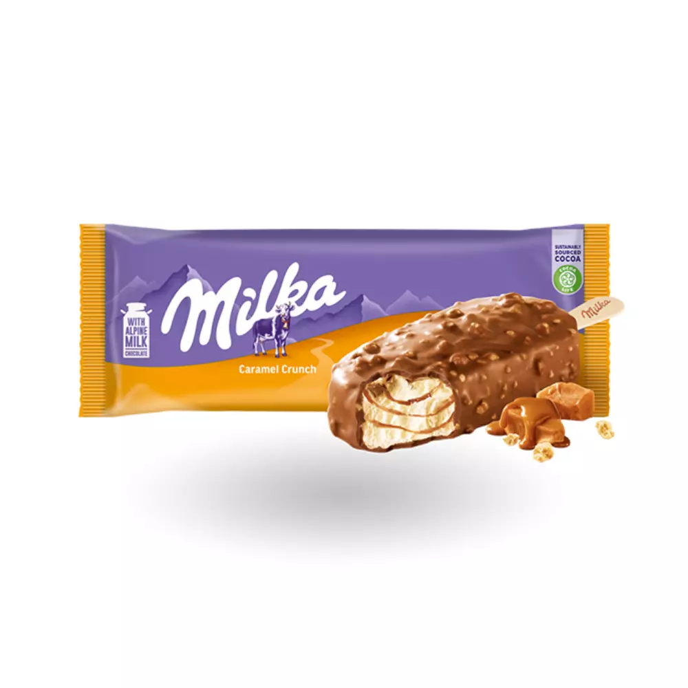 N MILKA ICE CREAM CARAMEL 80G 