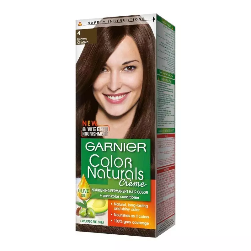 GARNIER HAIRCOLOR BROWN #4