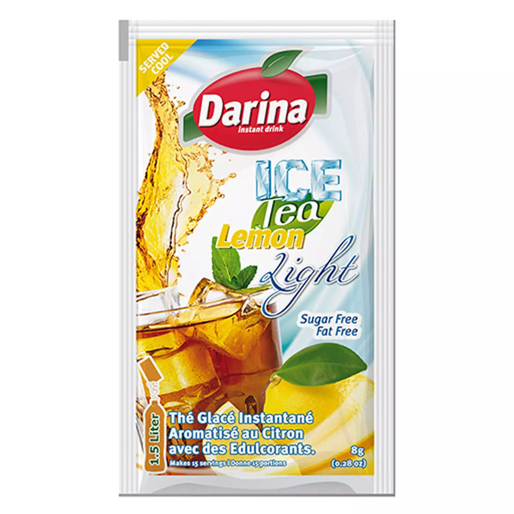 DARINA POWDER DRINK ICE TEA LEMON 12 G