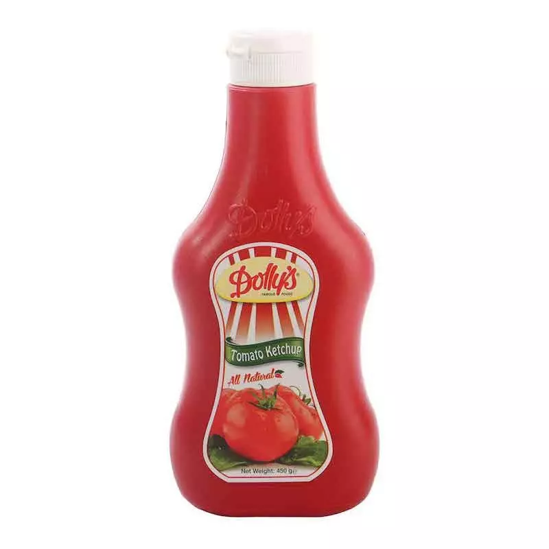 DOLLYS TOMATO KETSHUP SQUEEZE 450 G