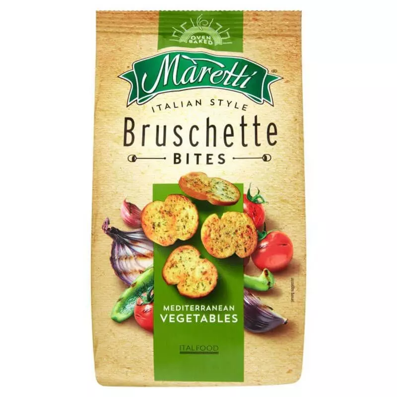 MARETTI BRUSCHETTE CHIPS VEGETABLES 70 G