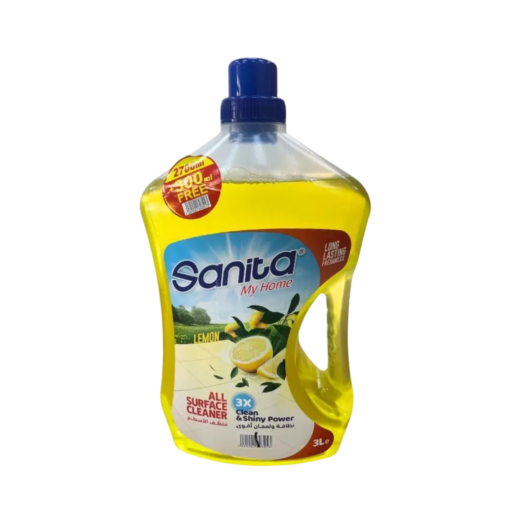SANITA FLOOR LIQUID FLORAL 2700 ML+ 300 ML FREE