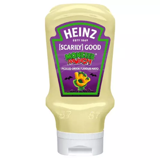 HEINZ MONSTER MUNCH PICKLED ONION MAYO 400 G