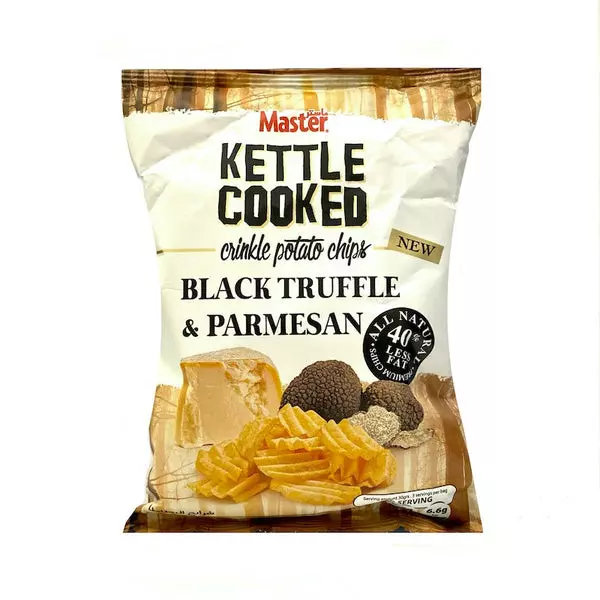 MASTER KETTLE BLACK TRUFFLE & PARMESAN 76 G
