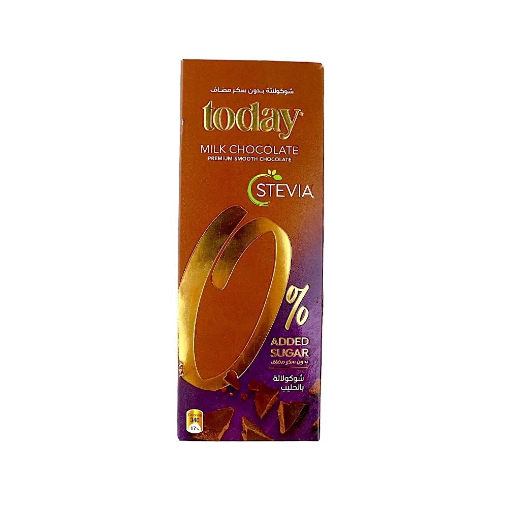 TODAY STEVIA MILK CHOCOLATE 65G