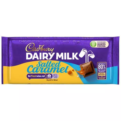 CADBURY SALTED CARAMEL BLOCK 120G