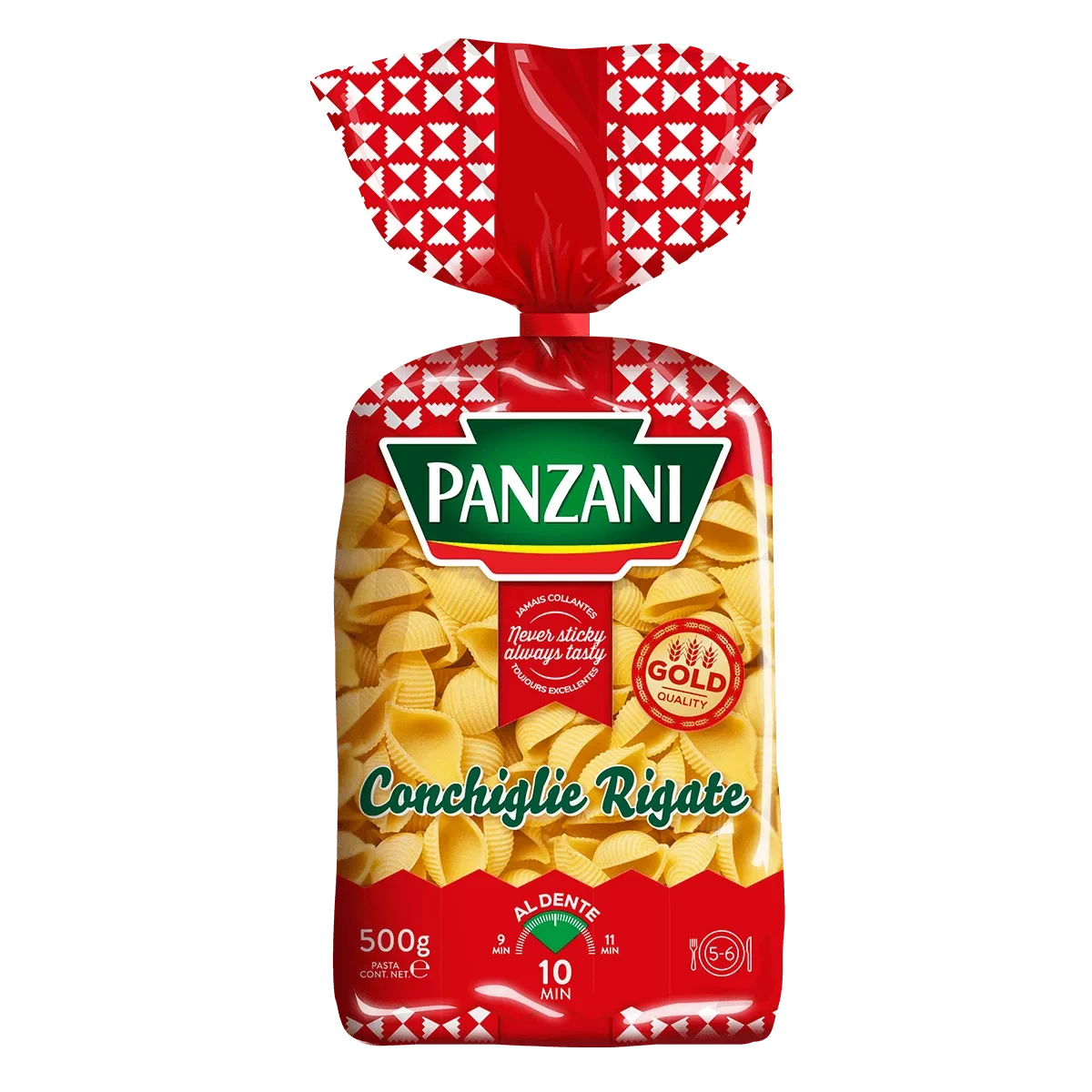 PANZANI CONCHIGLIE RIGATE 500 G
