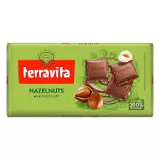 TERRAVITA HAZELNUT CHOCOLATE 100G 
