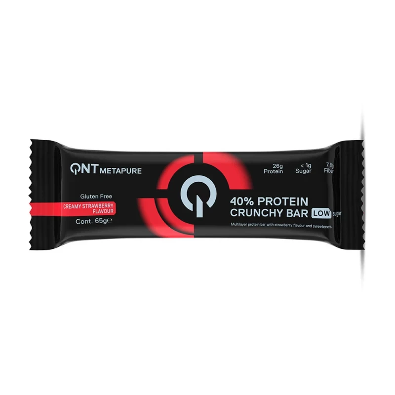 40% PROTEIN CRUNCHY BAR STRAWBERRY 65G