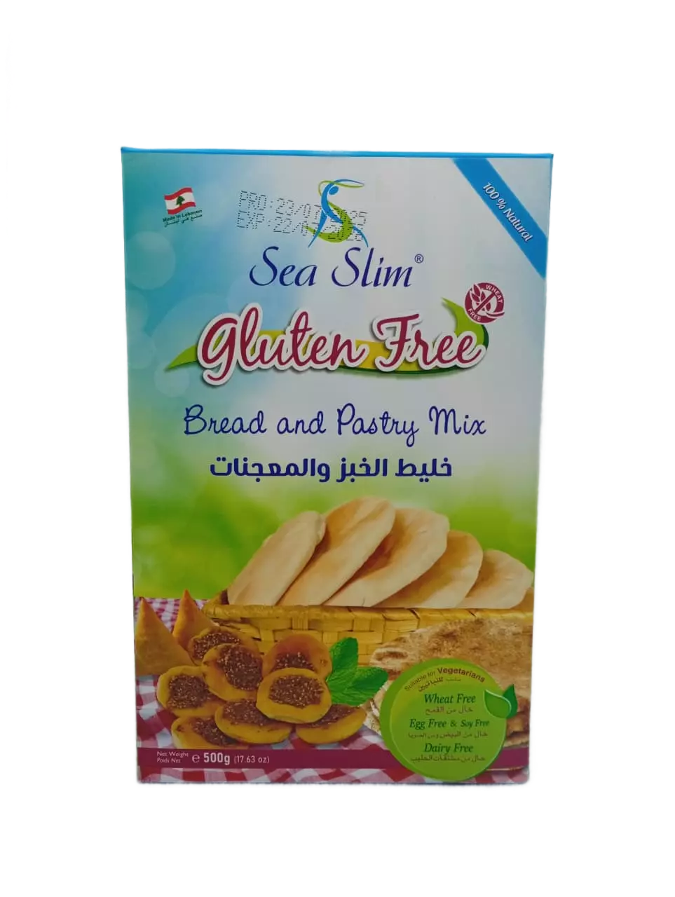 SEA SLIM BREAD AND PASTRY MIX GF 500 G