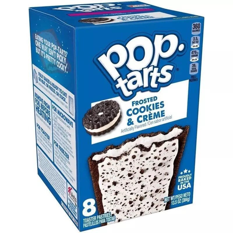POP TART FROSTED COOKIES&CREME TOASTER 384 G