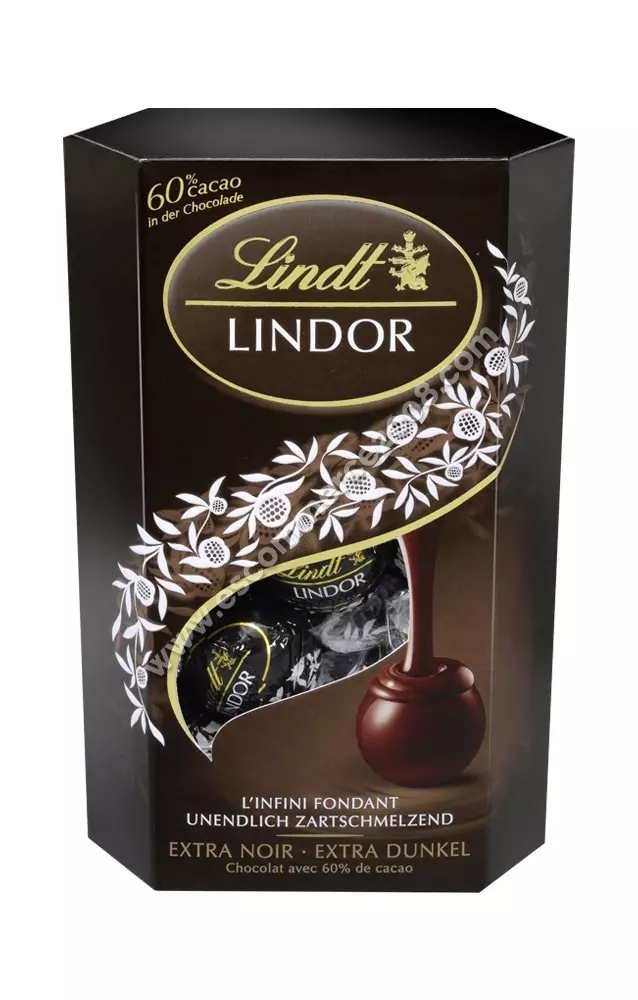 LINDT LINDOR EXTRA DARK 200G