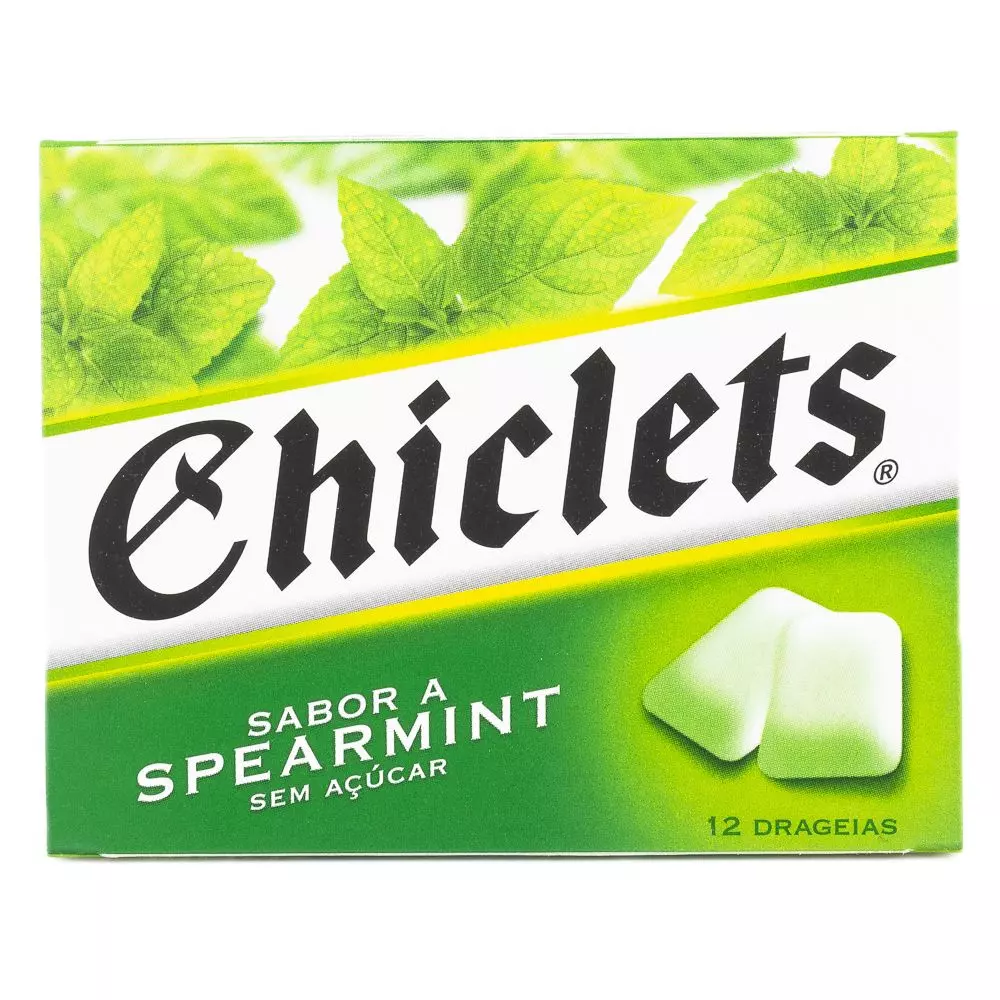 CHICLETS SPEARMINT 16.5G