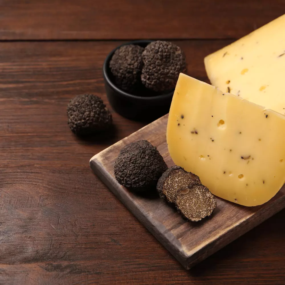 GOUDA COW CHEESE BLACK TRUFFLE 