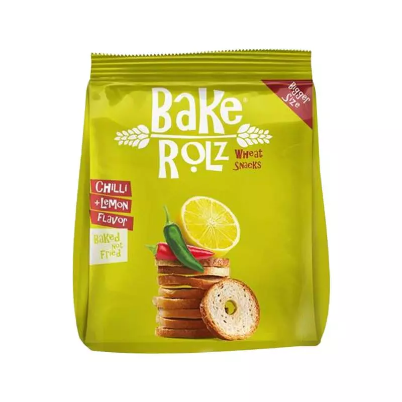 BAKE ROLZ WHEAT SNACKS CHILLI LEMON FLAVOR 48_52 G