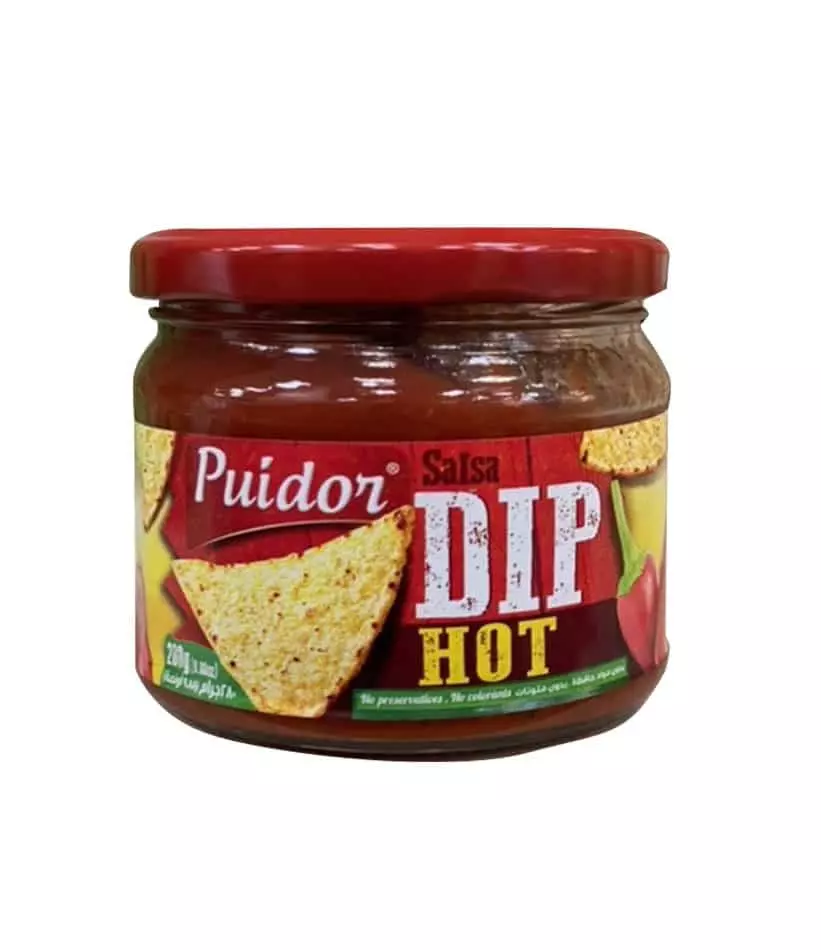 PUIDOR SALSA DIP HOT 280 G