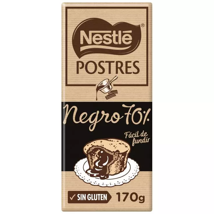 NESTLE POSTRES CHOC 70% 170 G