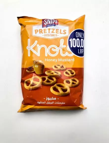 SNIPS PRETZELS HONEY MUSTARD 250 G