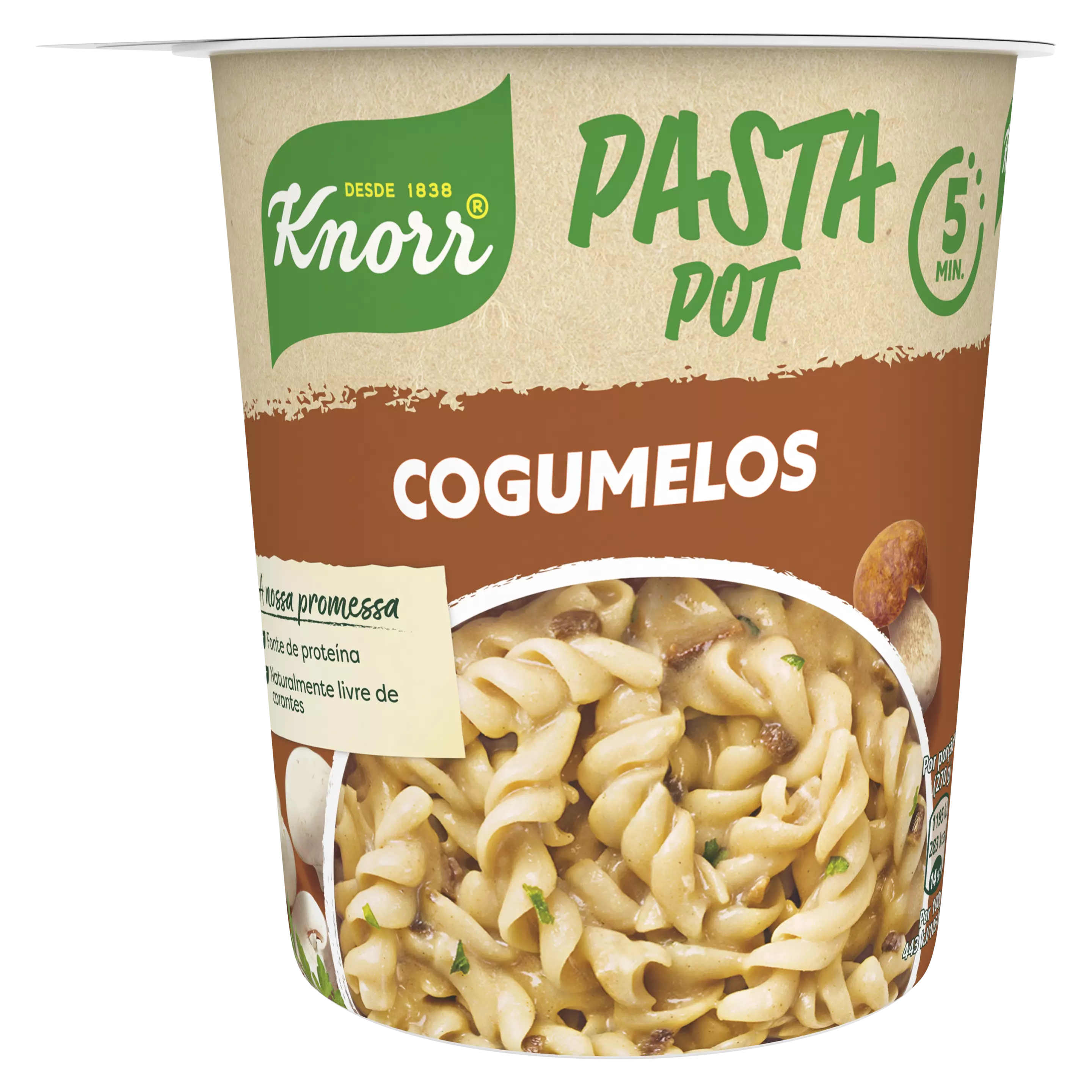 KNORR PASTA POT COGUMELOS 70G
