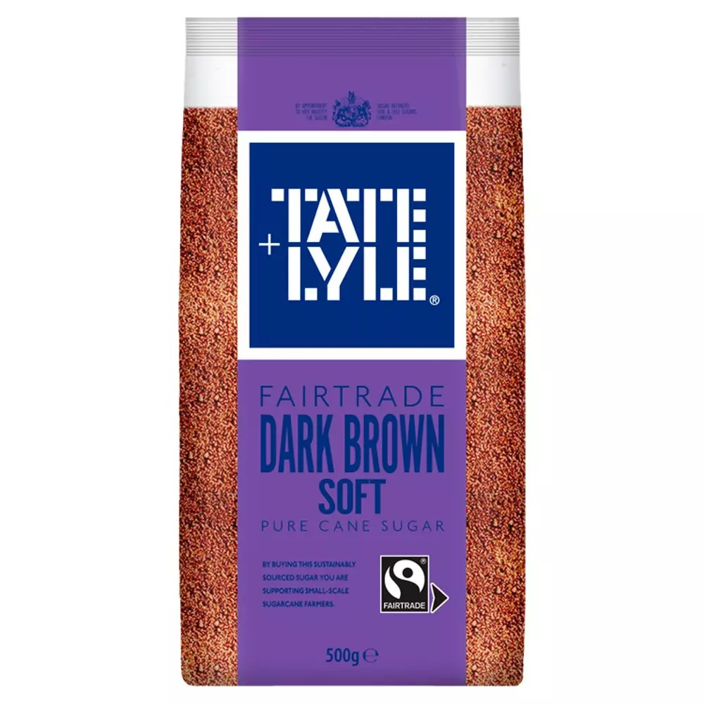 TATE LYLE DARK BROWN SUGAR 500 G