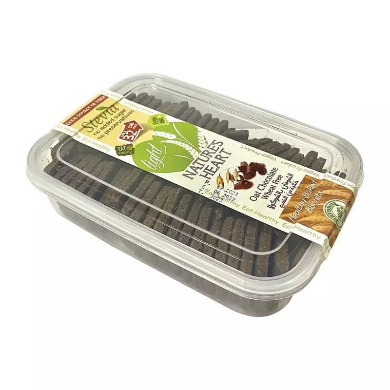 NATURES HEART OAT CHOCOLATE BISCUIT LIGHT 300 G