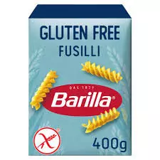BARILLA FUSILLI GLUTEN FREE 400 G