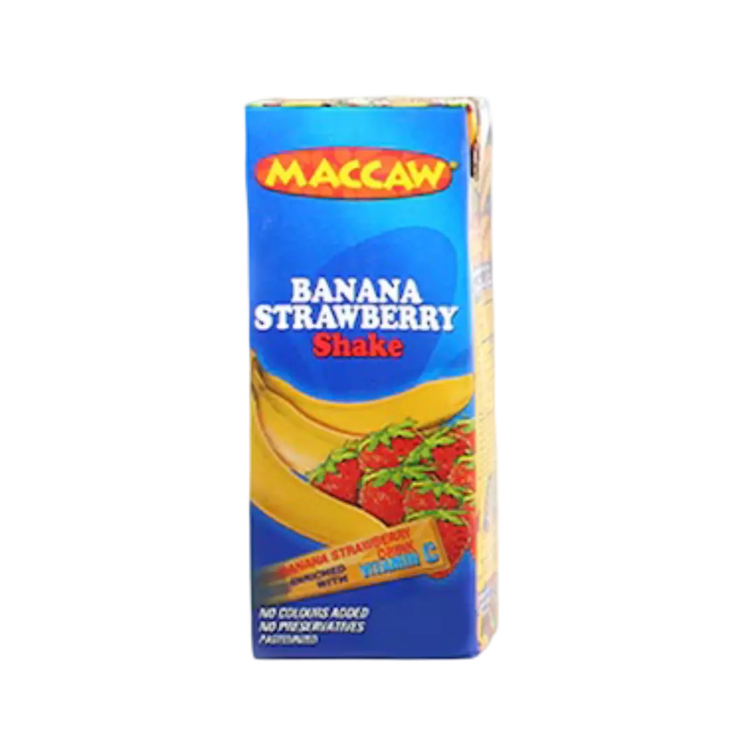 MACCAW BANANA & STRAWBERRY JUICE 125 ML