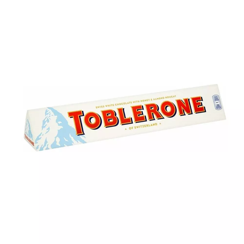 TOBLERONE WHITE CHOCOLATE 100G 