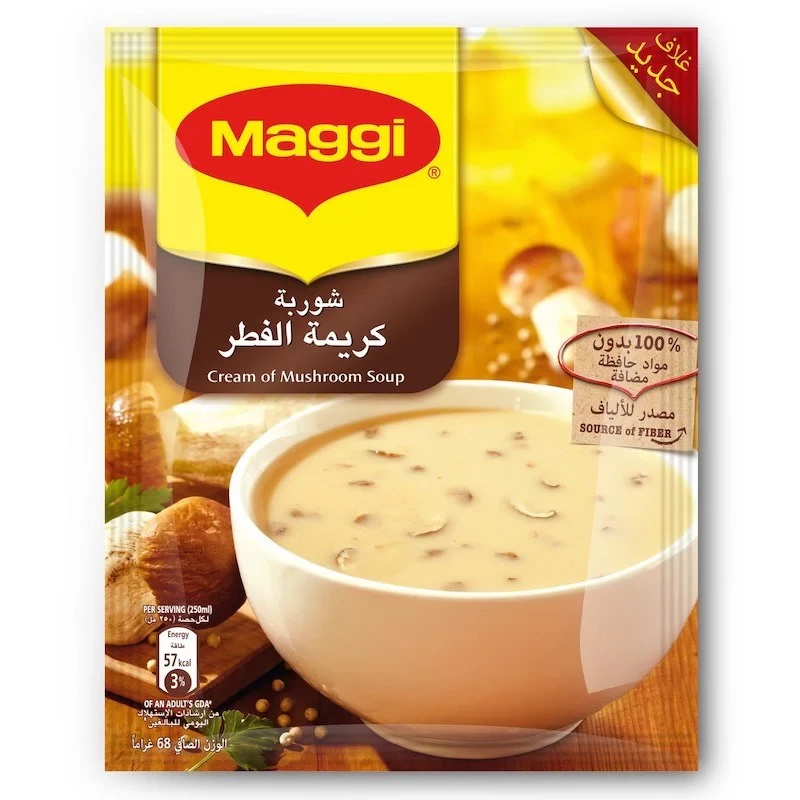 MAGGI CREAM OF MUSHROOM SOUP 55 G