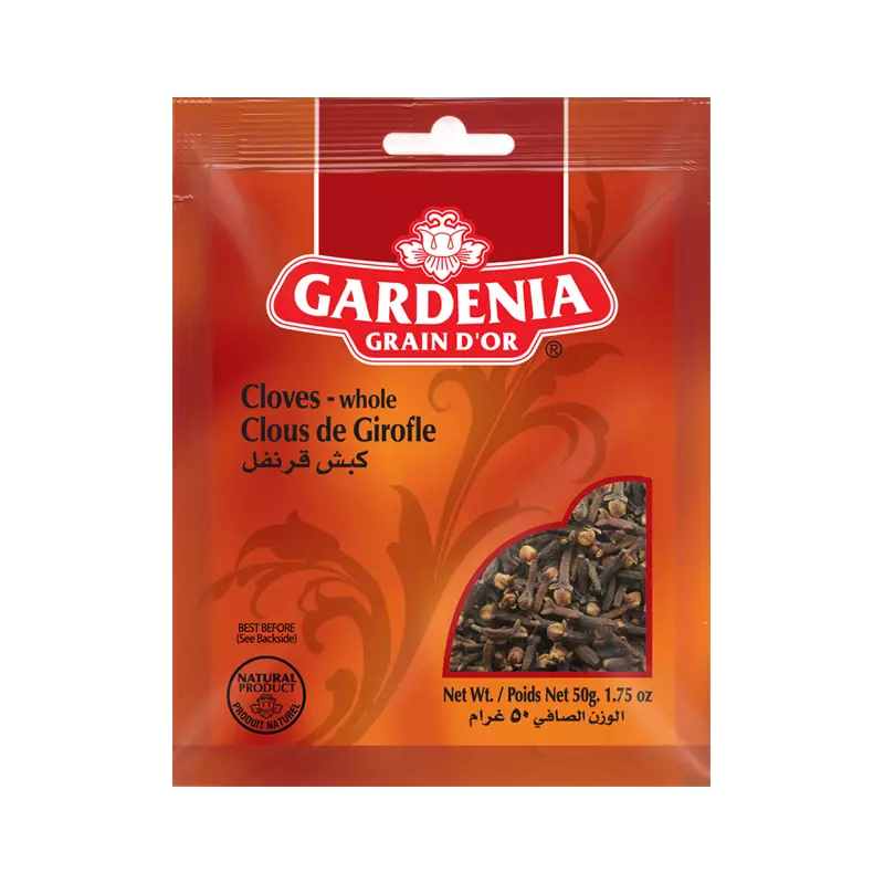 GARDENIA GRAIN DOR CLOVES WHOLE 50 G كبش قرنفل