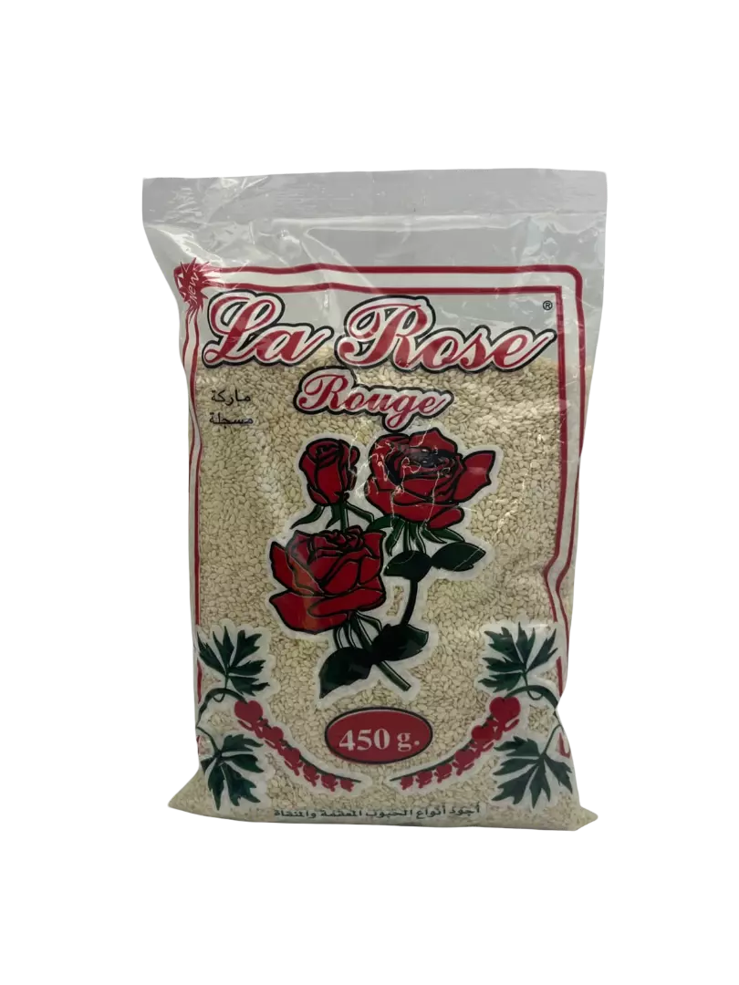 LA ROSE WHITE SESAME 450G سمسم ابيض