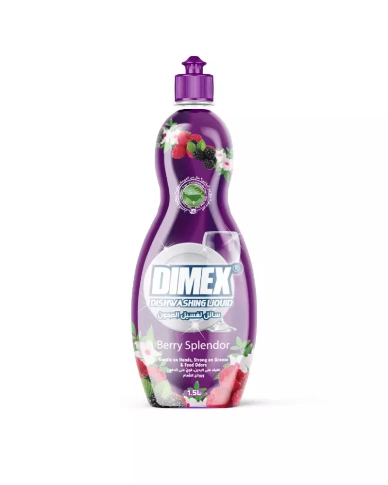 DIMEX DISHWASHING LIQUID BERRY SPLENDOR 1.5L