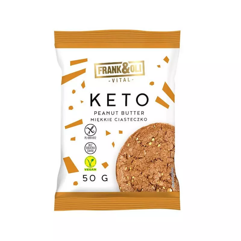 FRANK&OLI KETO PEANUT BUTTER COOKIE 50 G