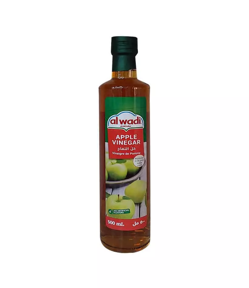 ALWADI ALAKHDAR APPLE VINEGAR 500 ML