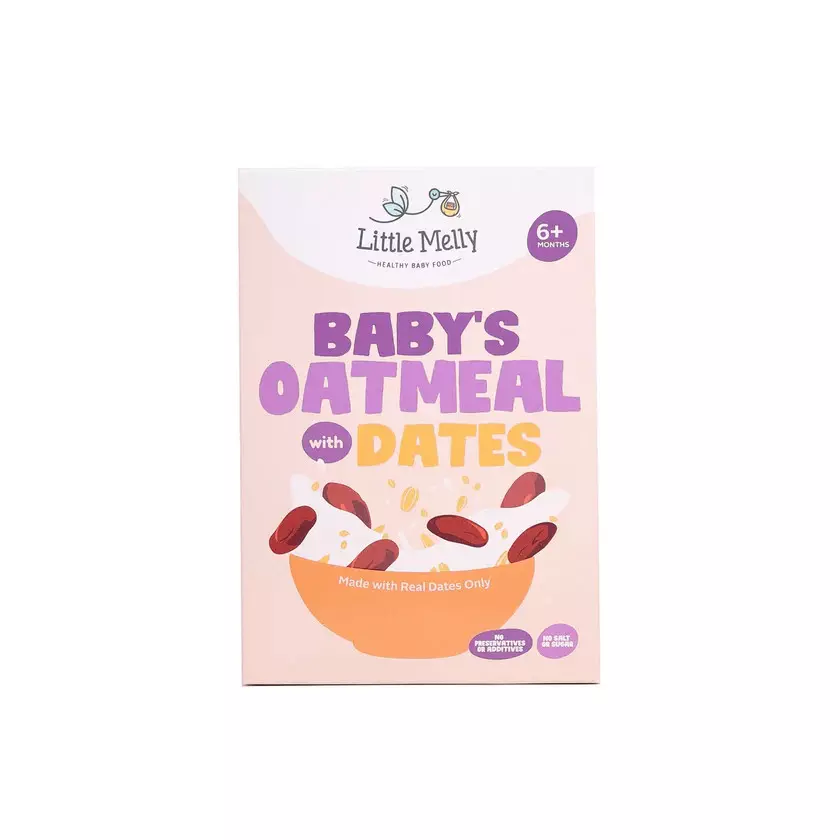 LITTLE MELLY OATMEAL WITH DATES 200G
