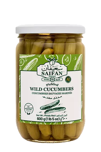 SAIFAN PICKLED WILD CUCUMBERS 600 G