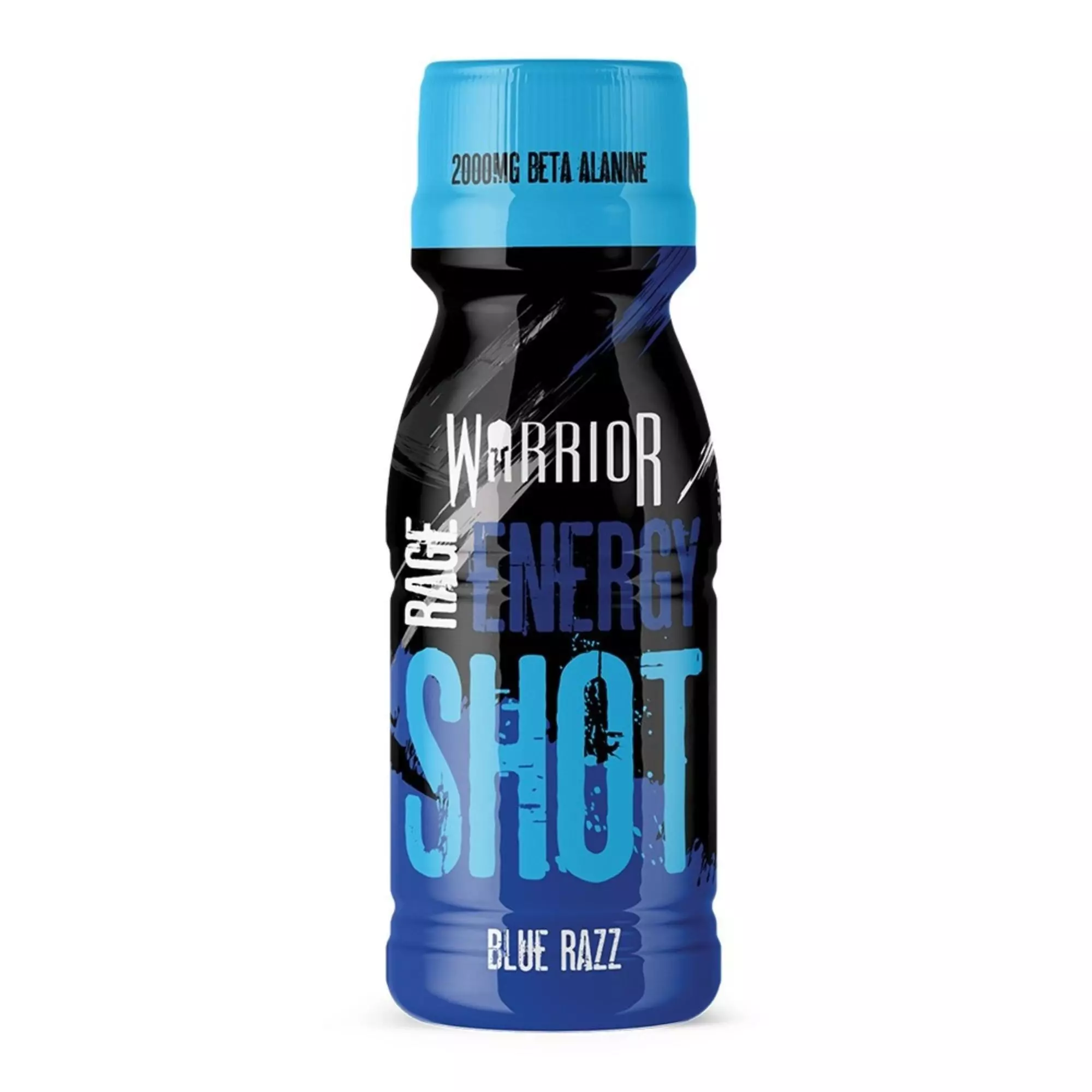 WARRIOR RAGE ENERGY SHOT BLUE RAZZ 60 ML
