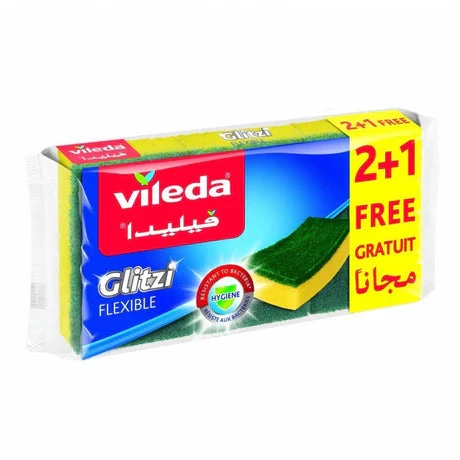 VILEDA GLITZI FLEXIBLE 2+1 FREE