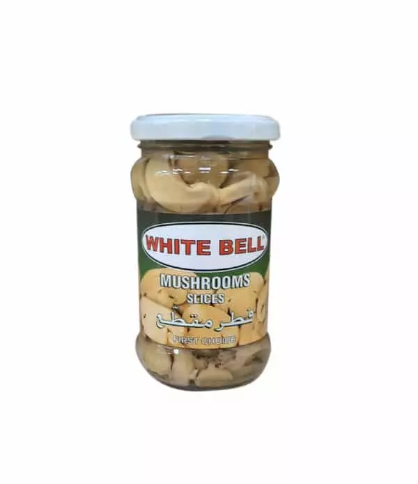 WHITE BELL MUSHROOMS SLICES 280 G