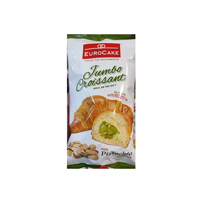 EUROCAKE JUMBO CROISSANT PISTACHIO 50G