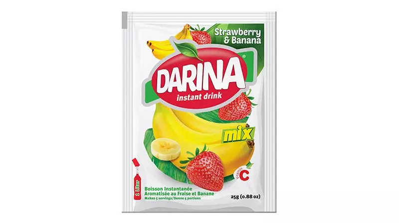 DARINA POWDER DRINK BANANA STRAWBERRY 25G