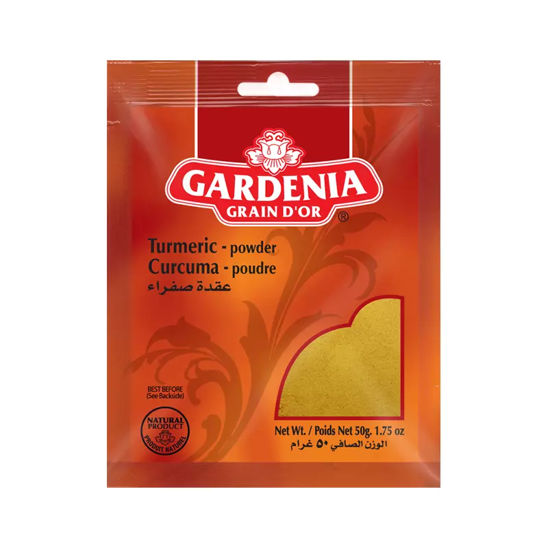GARDENIA GRAIN DOR TUMERIC POWDER 50 G عقدة صفراء