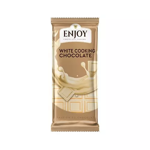 ENJOY WHITE COOKING CHOCOLATE 250 G