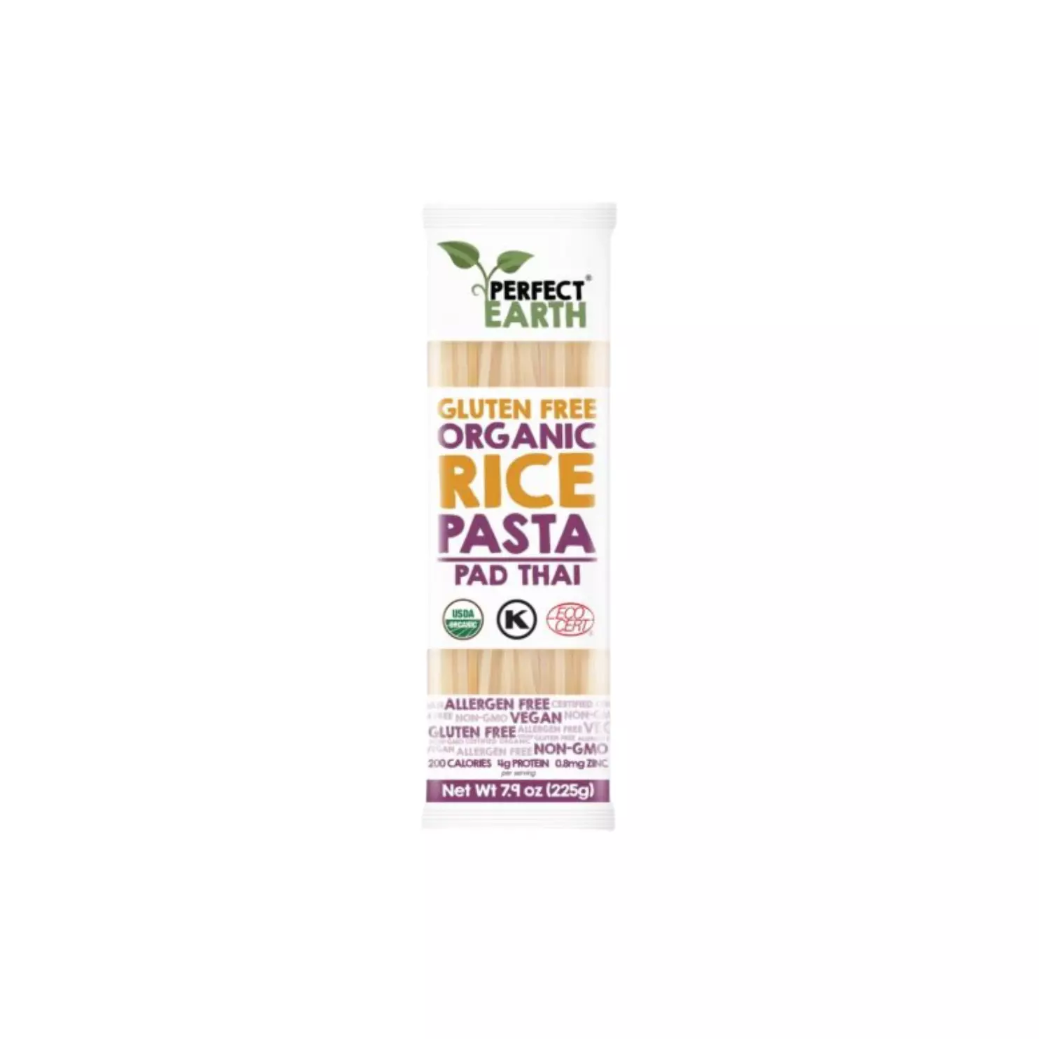 PERFECT EARTH ORGANIC RICE PASTA 225 G