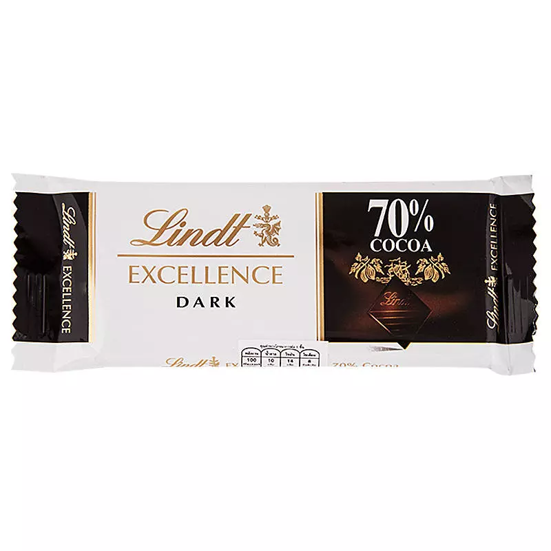 LINDT EXCELLENCE 70% DARK CHOCOLATE 35 G 